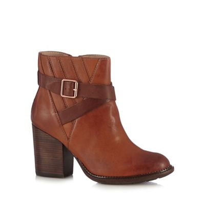 Hush Puppies Maroon 'Darby Dewey' ankle boots